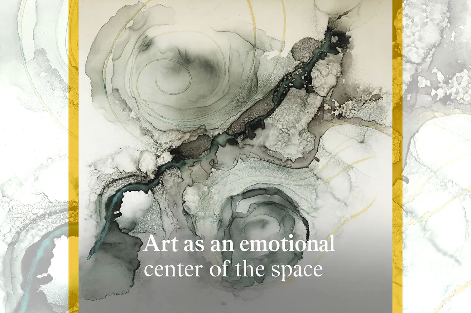Art as an emotional center of the space